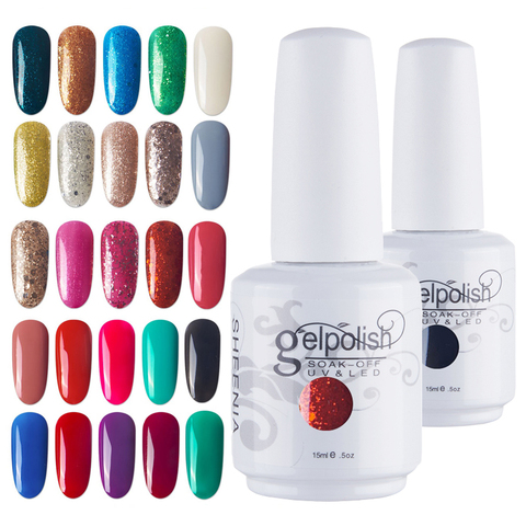 Vernis à ongles UV hybride Semi-Permanent, ensemble de manucure Gellak, Nail Art professionnel, couche de base supérieure ► Photo 1/6