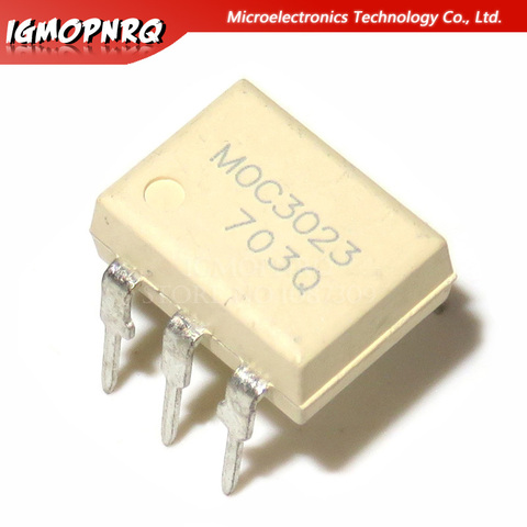 Optocoupleur DIP original, 10 pièces, mox3020, mox3021, mox3022, mox3023, mox3041, mox3043, mox3052, mox3061, MOC3062, MOC3063, DIP6, igmopnrq ► Photo 1/1