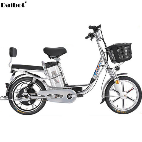 Vélo électrique Portable avec batterie amovible, 18 pouces, 350W, 20ah 80KM d'autonomie pour adultes ► Photo 1/6