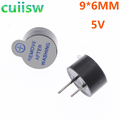 Buzzer électromagnétique actif 5v 9x6mm 9x6mm 10 pièces ► Photo 1/1