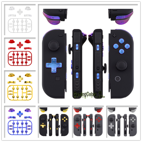 Touches ABXY de remplacement personnalisées d-pad, SR SL L R ZR ZL, ensemble complet de boutons avec outils pour Nintendo Switch, Joy-Con ► Photo 1/6