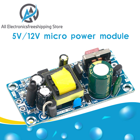 Module d'alimentation de commutation, AC-DC 5V2A 10W, Circuit nu 85-264V à 5V 2A, pour le remplacement/la réparation de la carte 12V1A ► Photo 1/6