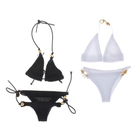 1/6 échelle Bikini soutien-gorge sous-vêtements ensemble de Lingerie pour 12 pouces HT, PH, JIAOU, CY filles modèle de corps féminin ► Photo 1/6