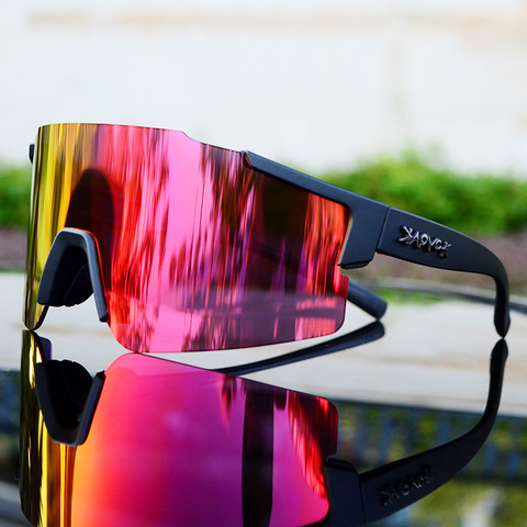 Nouveau photochromique vélo lunettes vtt lunettes vélo lunettes vélo Sport lunettes de soleil vtt cyclisme lunettes Oculos Ciclismo hommes UV400 ► Photo 1/6