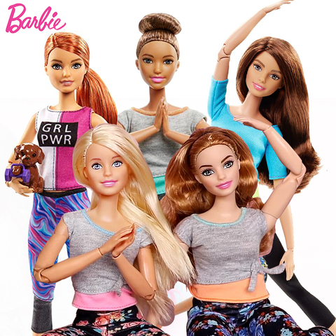 Original Barbie marque musicien tous Joints déplacer ensemble fille poupée jouets anniversaires fille cadeaux pour enfants Boneca jouets pour enfants ► Photo 1/5