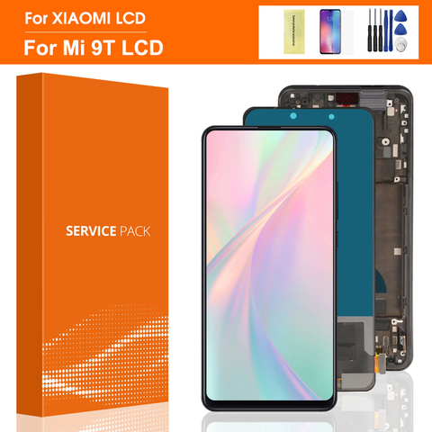 Écran tactile LCD Super AMOLED avec châssis, 6.39 pouces, pour XiaoMi Mi 9T Redmi K20 Pro ► Photo 1/6