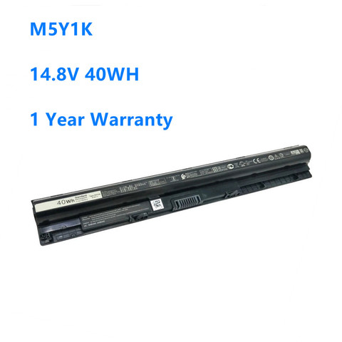 Nouveau M5Y1K Batterie D'ordinateur Portable pour Dell Inspiron 15 3000 5000 5555 5558 5559 3552 3558 3567 14 3452 3458 Série M5Y1K 14.8V 40WH ► Photo 1/2