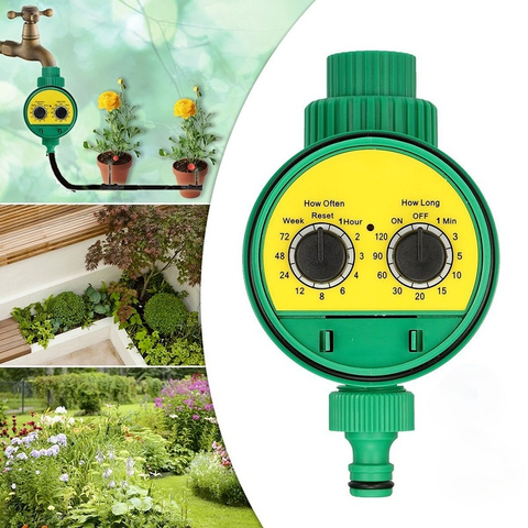 Contrôleur d'irrigation automatique de jardin, Valve numérique LCD électronique Programmable, minuterie d'eau étanche, marche/arrêt automatique WF ► Photo 1/4