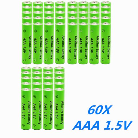 2022 nouveau LOT 8-60 pièces 100% nouvelle pile AAA 2100mah 1.5V pile alcaline AAA rechargeable pour télécommande jouet lumière Batery ► Photo 1/6