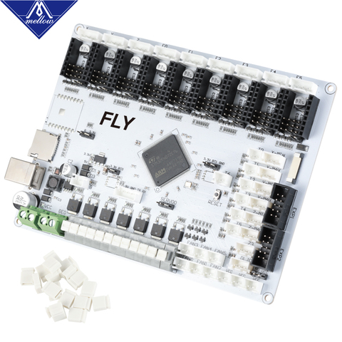 Le moteur indépendant Mellow 9 entraîne la série de Cortex-M4 de bras de Marlin 2.0 32 bits pour la carte mère TMC2208 TMC2209 avec l'extrudeuse 6 ► Photo 1/6