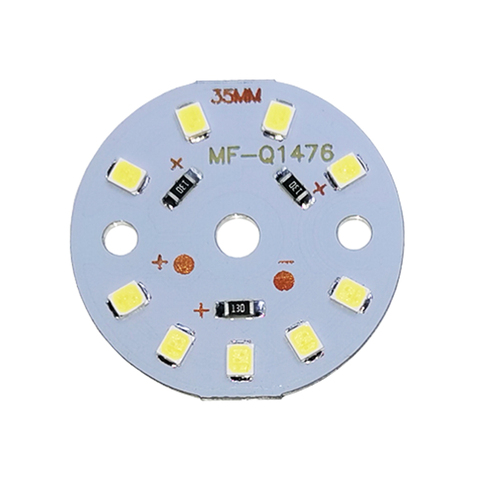 Éclairage d'intérieur, spot lumineux, 5 pièces par lot, Source de puces LED, haute puissance, LED, SMD2835, LED 12v, 3W, 6W, 9W, 12W, 15W, 18W ► Photo 1/3