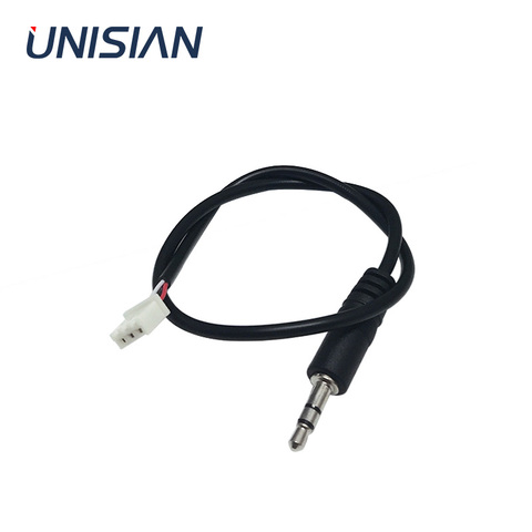 Prise UNISIAN 3.5mm AUX câble Audio à XH2.54mm 3pin Terminal mâle à mâle stéréo câble Audio amplificateur ligne étendue ► Photo 1/3