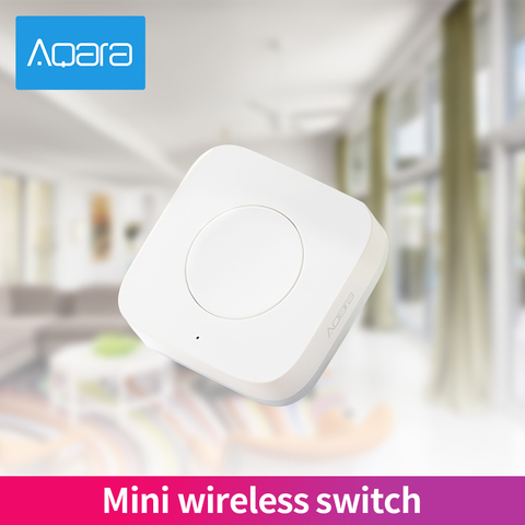 Aqara commutateur sans fil ZigBee télécommande intelligente intégrée gyroscope bouton d'urgence à la maison commutateur Wifi fonctionne avec la passerelle Aqara ► Photo 1/6