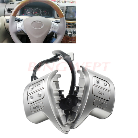 Livraison rapide! Interrupteur de bouton de commande de volant | Pour Toyota corolla 2007-2016 84250-02200 nouveau ► Photo 1/6