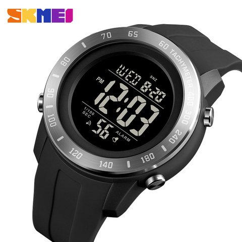 SKMEI – montre-bracelet de Sport pour hommes, étanche à 50 bars, style militaire, avec compte à rebours ► Photo 1/1