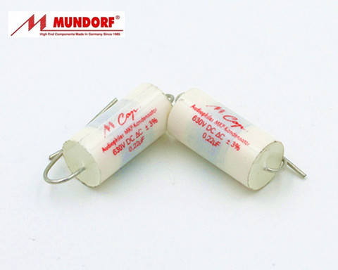 Mundorf MCAP série MKP 0.1uf-330uf 250V-630V séparateur de fréquence condensateur en polypropylène livraison gratuite 2 pièces/lot condensateur fixe ► Photo 1/4