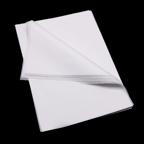 Papier d'emballage translucide A4, 100 feuilles/lot, pour emballage de mouchoirs, de signets, de cadeaux, de fruits, matériel d'emballage pour cadeaux floraux ► Photo 1/6