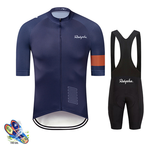 Raudax – Maillot de cyclisme pour hommes, ensemble de vêtements de vélo à manches courtes, Triathlon, 2022 ► Photo 1/6