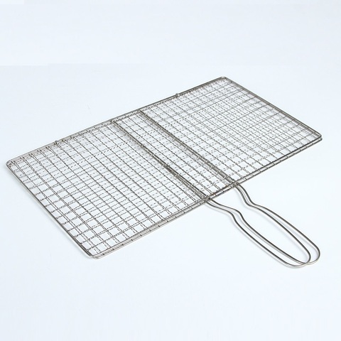 Panier de Barbecue en acier inoxydable, 2 pièces ► Photo 1/5