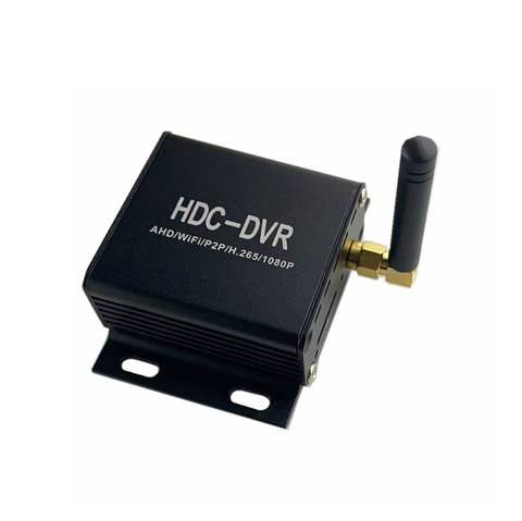 Mini AHD DVR 720P/1080p, avec emplacement pour carte SD, 1ch p2p, wi-fi H.265, AHD/CVI/TVI ► Photo 1/5