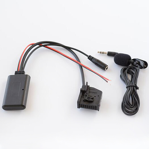 Biurlink – récepteur de musique Bluetooth pour voiture, adaptateur Aux, microphone d'appel, câble mains libres, pour Mercedes Benz Comand 2.0 APS W203 W209 W211 ► Photo 1/6