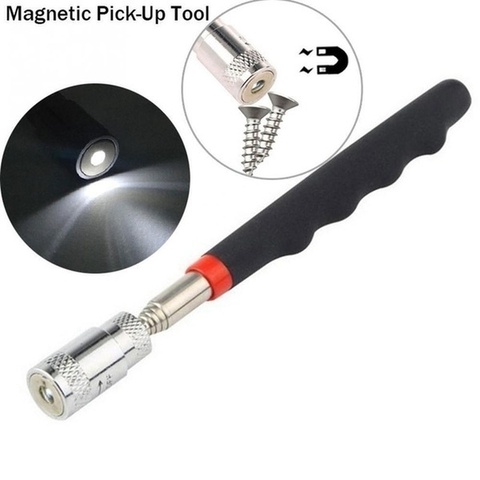 Mini stylo magnétique télescopique Portable bâton de ramassage aimant extensible ramassage à main Mini stylo ensembles d'outils à main ► Photo 1/6