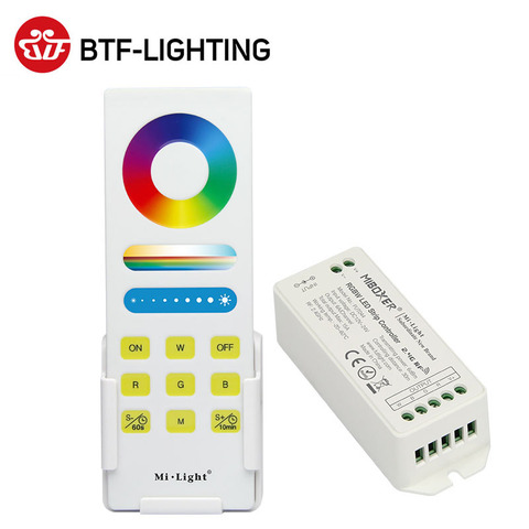 Contrôleur de lumières LED DC12-24V RGBW 4 en 1, entièrement tactile, réglable automatiquement, pour bande lumineuse 5050, 15A, 360W ► Photo 1/5