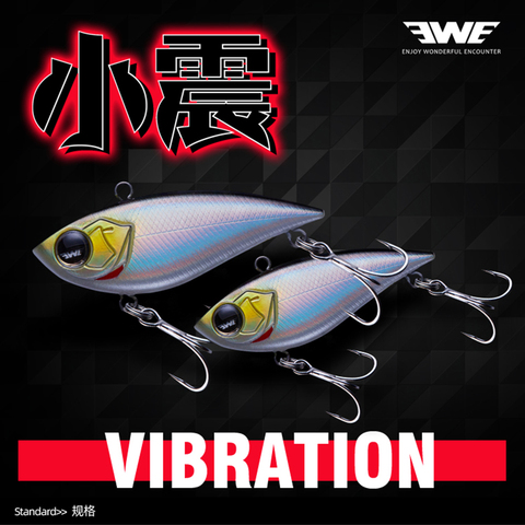 2022 EWE nouveau plastique VIB leurres de pêche C64S 17g/64mm Wobbler Vibration isca appâts artificiels pour truite bar brochet perche виб ► Photo 1/6