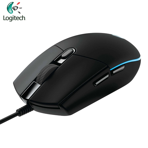 Logitech-câble optique filaire G102 pour souris, avec technologie confortable de poignée, Support pour bureau/ordinateur portable Windows Original ► Photo 1/6