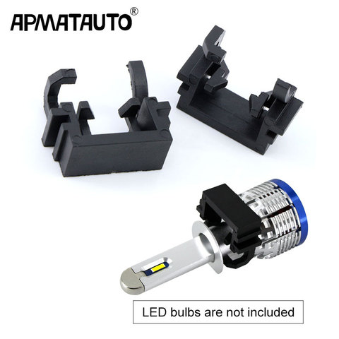 Support d'adaptateur pour lampe frontale à LED H1, feux de route, pour Ford Focus, Mondeo, KIA, carnival, 2 pièces ► Photo 1/6