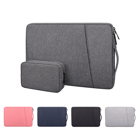 Sac d'ordinateur portable étanche 13 14 15 15.6 16 pouces housse pour ordinateur portable sac à main étui pour Macbook Air Pro HP Acer Asus Huawei Matebook manchon ► Photo 1/6