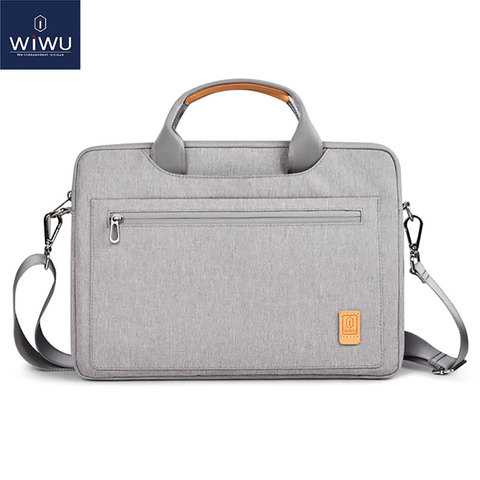 WIWU – sacoche étanche à bandoulière pour ordinateur portable, compatible avec mac book Air 13/14/15.4/16, accessoire pour hommes et femmes ► Photo 1/6