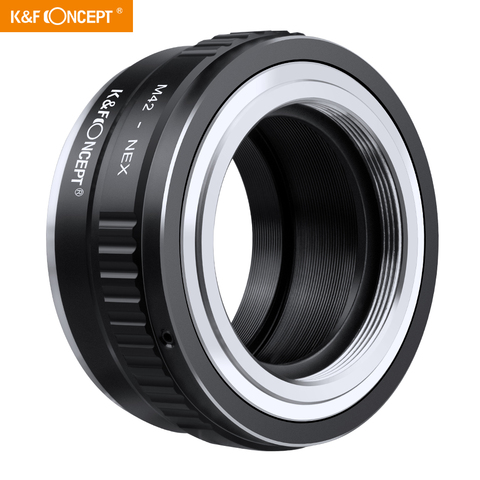 K & F CONCEPT M42-NEX M42 monture objectif pour Sony e-mount adaptateur anneau pour Sony NEX e-mount NEX3 NEX5n NEX5t A7 A6000 caméra ► Photo 1/6