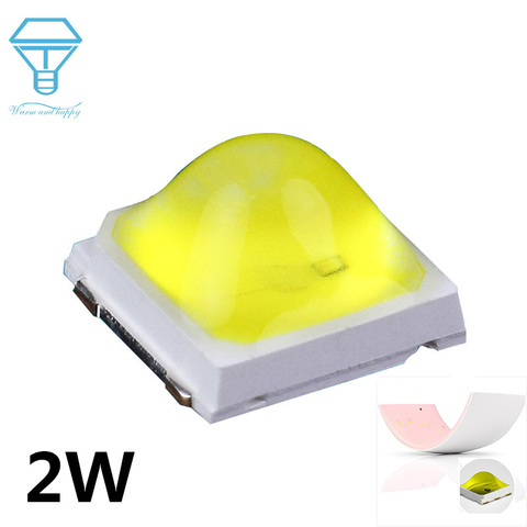 Lampe à ongles LED UV 2W SMD5054, 5051 5050, 365 + 395 + 395NM, Diodes pour Machine solaire à ongles, bricolage, nouveauté ► Photo 1/6