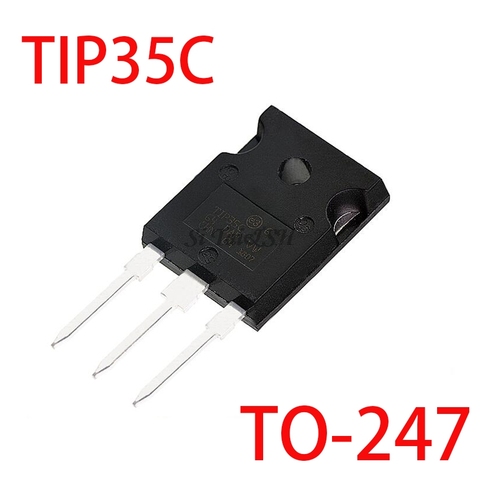 Circuit imprimé original et nouveau, 10 pièces, TIP35C TO-247, TIP35 TO-3P, 35C TO 247 ► Photo 1/2