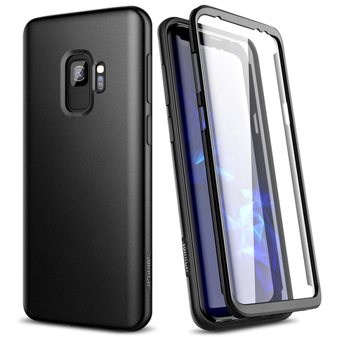 Luxe 360 protéger étui pour Samsung Galaxy s9 s10 s10e note 9 note 10 Plus étui pour Samsung a50 a51 a71 s20 Plus Ultra couverture ► Photo 1/6