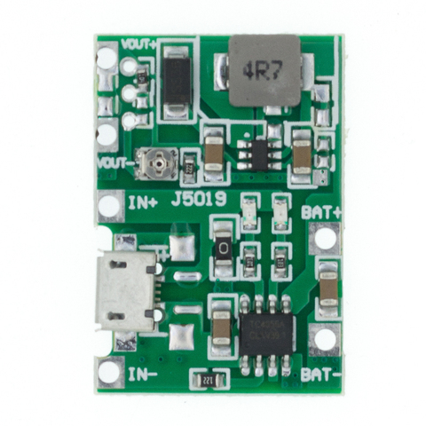 3.7V 4.2V Lithium Li-ion 18650 Batterie Chargeur DC-DC Intensifier Boost De Charge De la Batterie Au Lithium Step-Up Module de Carte ► Photo 1/6