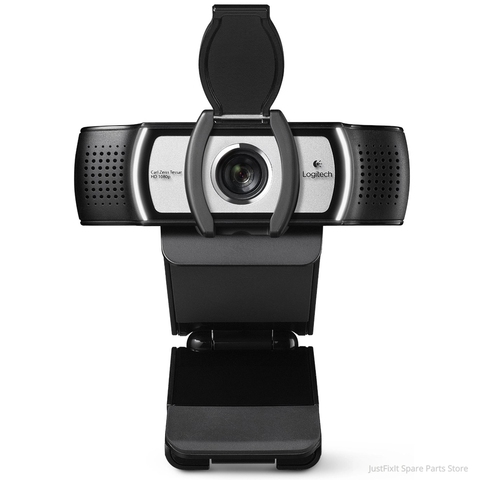 Logitech – Webcam intelligente c930 C930e HD 1080P, avec couvercle, pour ordinateur, lentille Zeiss, caméra vidéo USB, Zoom numérique 4 temps, nouveauté ► Photo 1/6