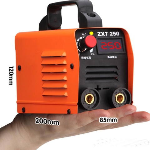 Machine à souder à ARC à onduleur cc zx7, 220V, IGBT MMA, 250 Amp, pour débutant à domicile, légère et efficace ► Photo 1/5