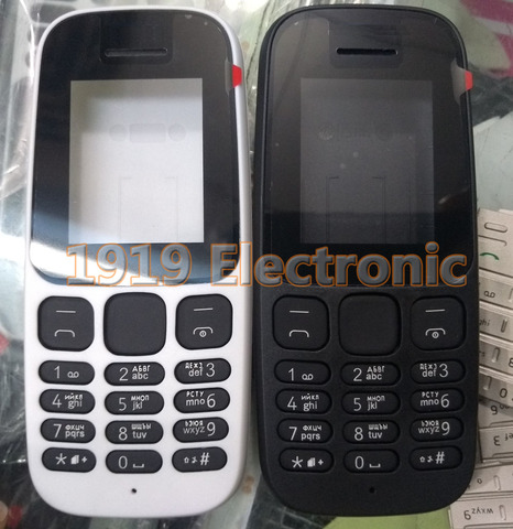 Nouveau boîtier de téléphone avec clavier russe ou hébreu pour Nokia 105 2017 TA-1010 TA-1034 + outils ► Photo 1/1