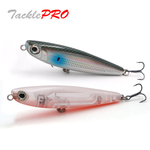 TacklePRO-leurre crayon PE05, leurre de pêche avec hameçon triple Mustad, couleurs assorties, kickbait, 7.5cm, 7.8g ► Photo 1/6