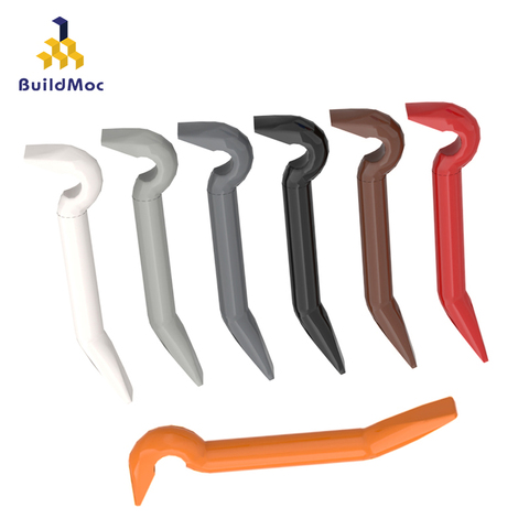 Construcdmoc Compatible assemble des particules 92585 pied de biche blocs de construction pièces LOGO bricolage éducatifs créatifs cadeaux jouets ► Photo 1/1