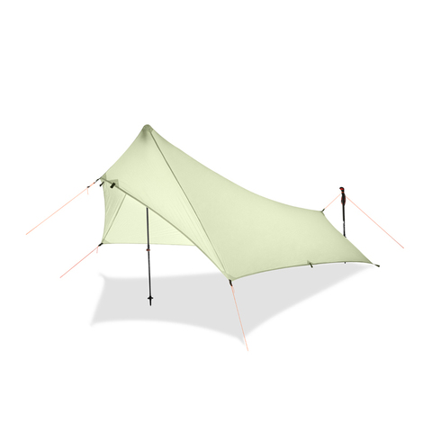 Revêtement en Silicone FLAME'S CREED UL GEAR 430g 20D Nylon Ultra léger tentes anti-pluie camping en plein air bâche légère ► Photo 1/4