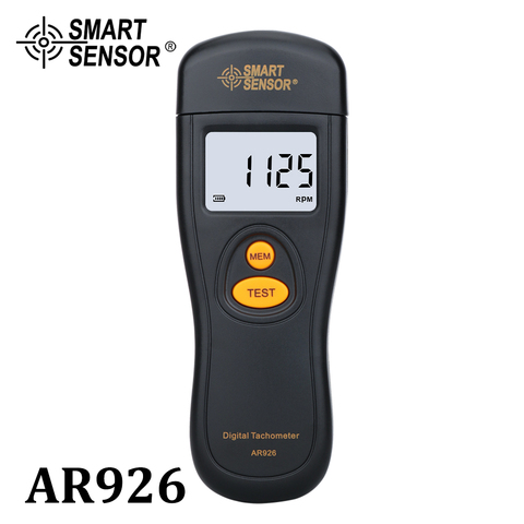 Tachymètre numérique de vitesse de rotation, testeur de vitesse de tachymètre, moteur LCD photoélectrique sans Contact, mesure de la vitesse 2.5 ~ 99999RPM ► Photo 1/6