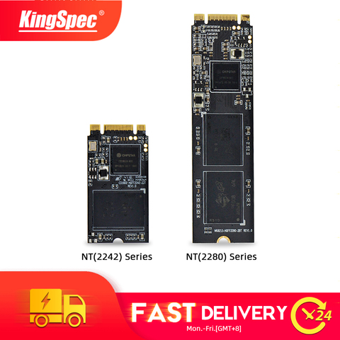 KingSpec m2 ssd 64gb 128gb m2 2242 M.2 SATA ngff 256gb 512gb SSD 1 to disque interne 2 to 2280 disco ssd pour ordinateur portable ordinateur de bureau ► Photo 1/6