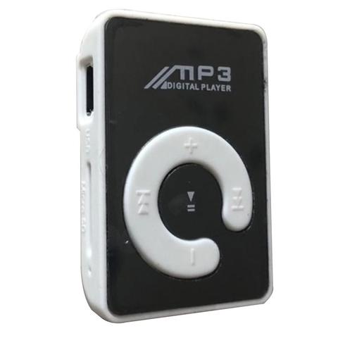 Mini lecteur mp3 portable en métal avec port USB, lecteur de musique numérique avec fente pour carte TF/SD, pour la course à pied ► Photo 1/6