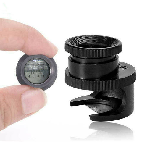 Grossissement 8X poche cylindre fil compteur Loupe linge testeur impression Loupe optique balance Portable bijou Loupe ► Photo 1/6