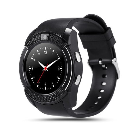 Montre intelligente étanche hommes avec caméra Bluetooth Smartwatch podomètre moniteur de fréquence cardiaque carte Sim montre-bracelet ► Photo 1/6