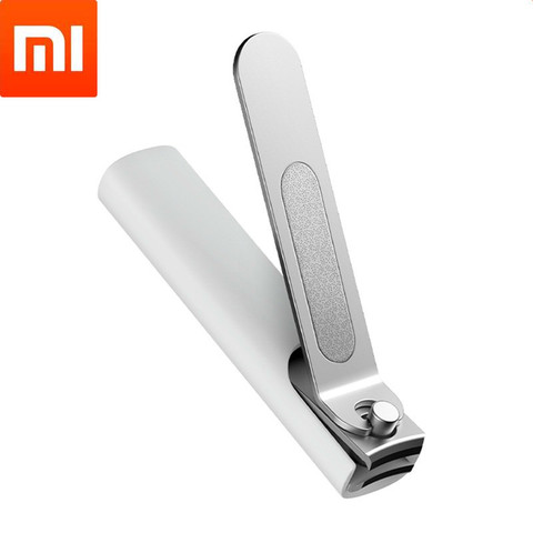 Xiaomi Mijia maison coupe-ongles en acier inoxydable avec anti-éclaboussures couverture tondeuse pédicure soins coupe-ongles fichier professionnel ► Photo 1/6