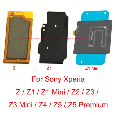 Puce d'antenne NFC pour Sony Xperia Z L36h Z1 L39h Z2 Z3 Z4 Z5 Premium Mini puce compacte sans fil, pièces de rechange ► Photo 1/3